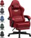 GTPLAYER - Gamingstoel van Stof - Met Pocketvering en Hoge Rugleuning - Rood