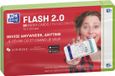 Oxford Flash 2.0 - Flashcards - Blanco - A7 - Groene rand - 80 stuks