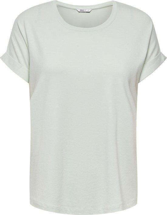 Only T-shirt Onlmoster S/s O-neck Top Noos Jrs 15106662 Green Lily Dames Maat - XS