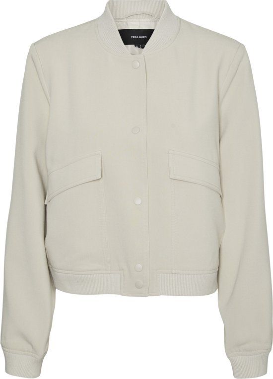 VERO MODA VMAMALA SHORT JACKET TS Women's Jacket - Size S - Silver Lining;Grey - 2024 Spring/Summer