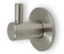 Merkloos Luxe handdoekhaak zilver RVS 2,7 x 3,8 cm