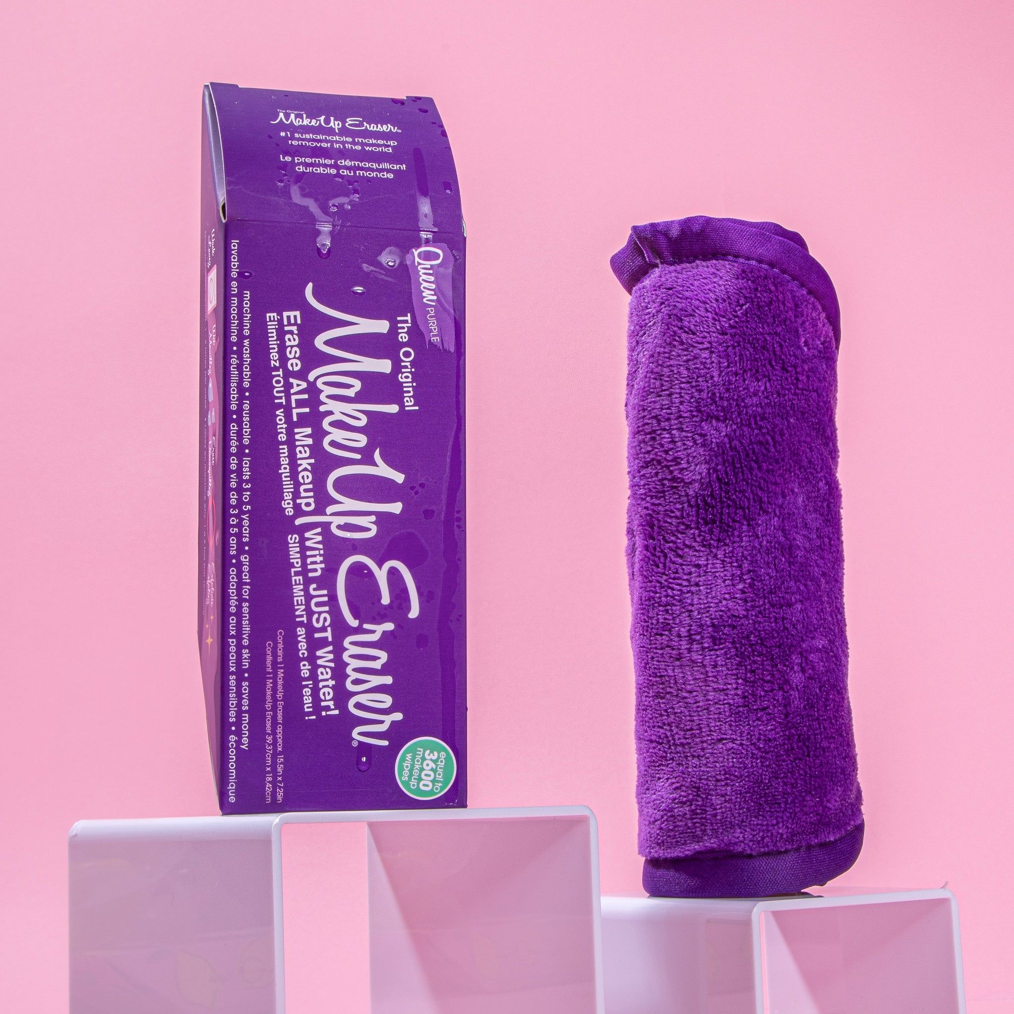 MakeUp Eraser Queen Purple Makeup Remover Cloth - 1 pc