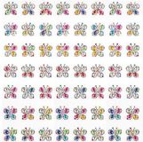 Baker Ross Zelfklevende acryl-sierstenen "regenboog-vlinders" voor kinderen