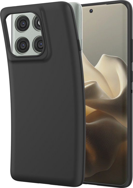 Just in Case TPU Back Cover Zwart Motorola Edge 60 Pro
