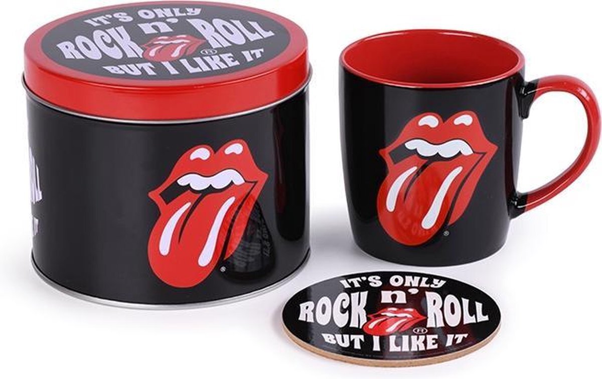 - The Rolling Stones It's Only Rock N Roll Metalen Blik Geschenkset