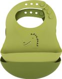 Trixie Afwasbaar slabbetje 2-pack Mr. Dino
