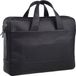 Leonhard Heyden Leren business tas laptoptas Hamburg RV-Aktenmappe 2 Fächer 7071 Schwarz