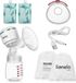 Lionelo Fidi Plus - Elektrische borstkolf - Wit - BPA-vrij - Draadloos - 180 ml