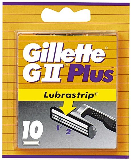 Gillette GII Plus Wegwerpscheermesjes - 10 stuks