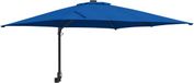 vidaXL Stokparasol Rond Azuurblauw Polyester en Staal 248,5 x 247,5 x 160 cm