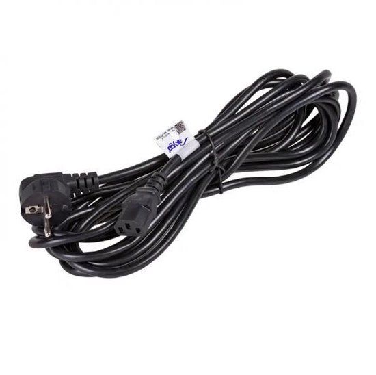 Akyga AK-PC-05 Zwart 5 m CEE7/7 IEC C13 Voedingskabel
