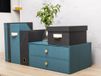 Exacompta Tijdschriftenhouder OfficeByMe rug 100mm - Eendenblauw - A4