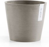Ecopots Amsterdam 20 - Taupe - Ø20 x H17,1 cm - Ronde taupe bloempot