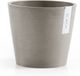Ecopots Amsterdam 20 - Taupe - Ø20 x H17,1 cm - Ronde taupe bloempot