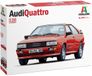 Italeri Modelbouwpakket Auto - 3671 Audi Quattro - Rood - Kunststof - 1:24