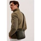 Ted Baker Taii Pu Tb Script Flight Bag Kaki