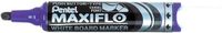 Pentel MWL5M-V Whiteboard Marker Maxiflo met pompsysteem, ronde punt, 2,5 mm, 1 stuk, violet