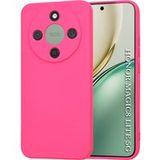 Techsuit Hoesje geschikt voor HONOR Magic8 Lite - Soft Flex Silicone Back Cover - Hot Pink