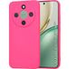 Techsuit Hoesje geschikt voor HONOR Magic8 Lite - Soft Flex Silicone Back Cover - Hot Pink