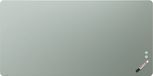 Legamaster mat glasbord 100x200cm Sage Green