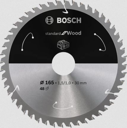 Bosch 2 608 837 689 cirkelzaagblad Standard for Wood 16,5 cm 1 stuk(s)