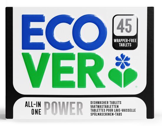 Ecover Power Vaatwastabletten - 45 stuks