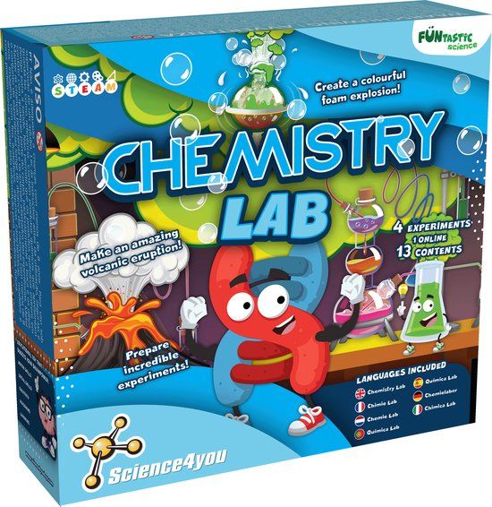Science4you Funtastic Chemistry Lab - Scheikunde - 8+ jaar