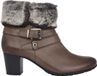 Mephisto Lucrezia - dames laars - Grijs - maat 38 (EU) 5 (UK)