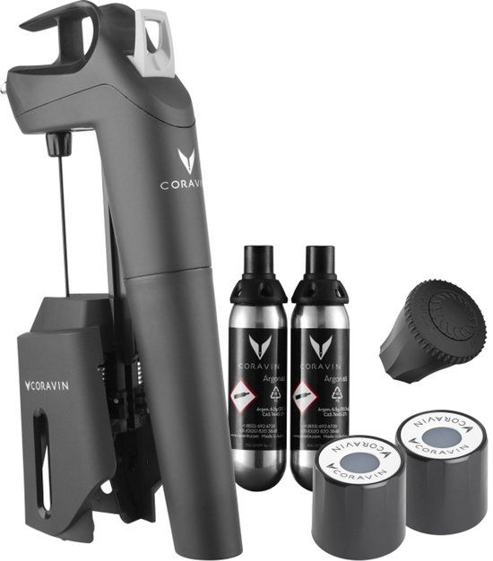 Coravin - Timeless Model Three+ Wine Preservation System - Black
