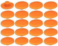 cyclingcolors 20 x Oranje Schroefafdekkingen 4 x 2.7 x 11.8 mm