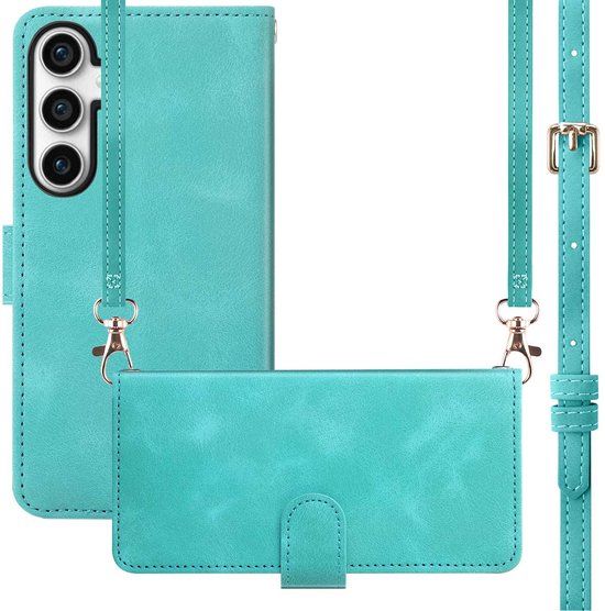 imoshion Bookcase met koord voor de Samsung Galaxy S23 FE - Turquoise