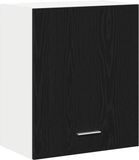 vidaXL Hangkast Zwart Eiken 50 x 31 x 60 cm