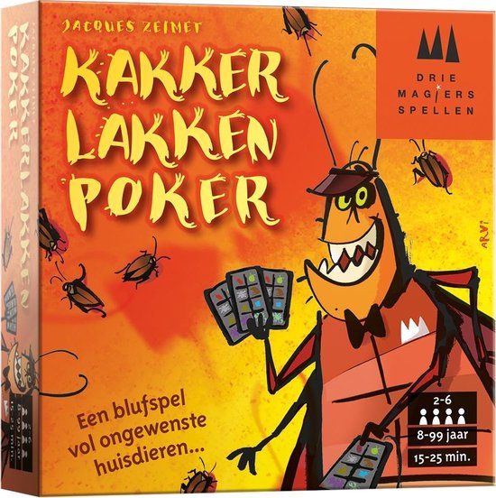 Drie Magiers Kakkerlakkenpoker - Standaard Editie