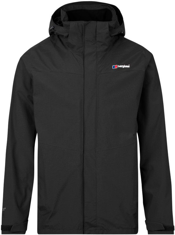 Berghaus Hillwalker Jas Heren zwart L 2018 Regenjassen