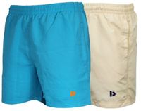 Donnay 2-Pack Heren Zwemshort Toon XXL Sea Blue/Pastel Yellow