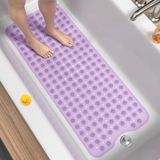 Merkloos / Sans marque BeiJingLiangPinJiaZuoKeJiWenHuaFaZhanYouXianGongSi Badmat - 100 x 40 cm (Rechthoekig) - Antislip - Helder Paars