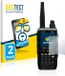 BROTECT - Screenprotector voor Aor AR-DV10 - Folie Beschermfolie transparant 2 Stuks