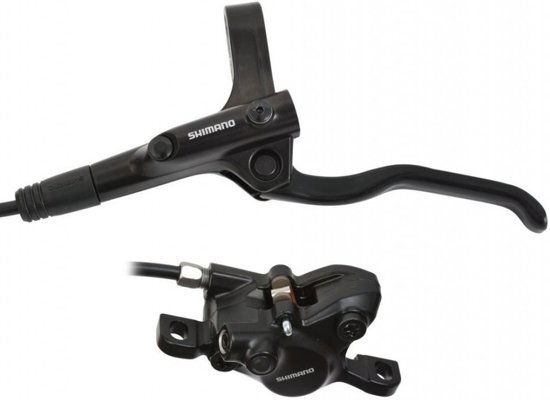 Shimano Hydraulische schijfremset MT200 achter - zonder remschijf - zwart