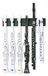 NUVO Fluitwandhouder, 6 stuks Clarinéo/jFlute/Student Flute