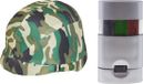 Boland Carnaval verkleed soldaten/leger set - camouflage print helm - make-up stick camouflage kleuren