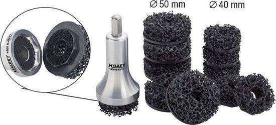 Hazet Wielnaafslijpset 12-delig - 4962-45/7 - 450g
