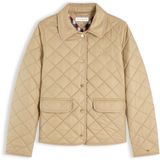 Tommy Hilfiger Dames Puffer Jas Beige Polyamide M