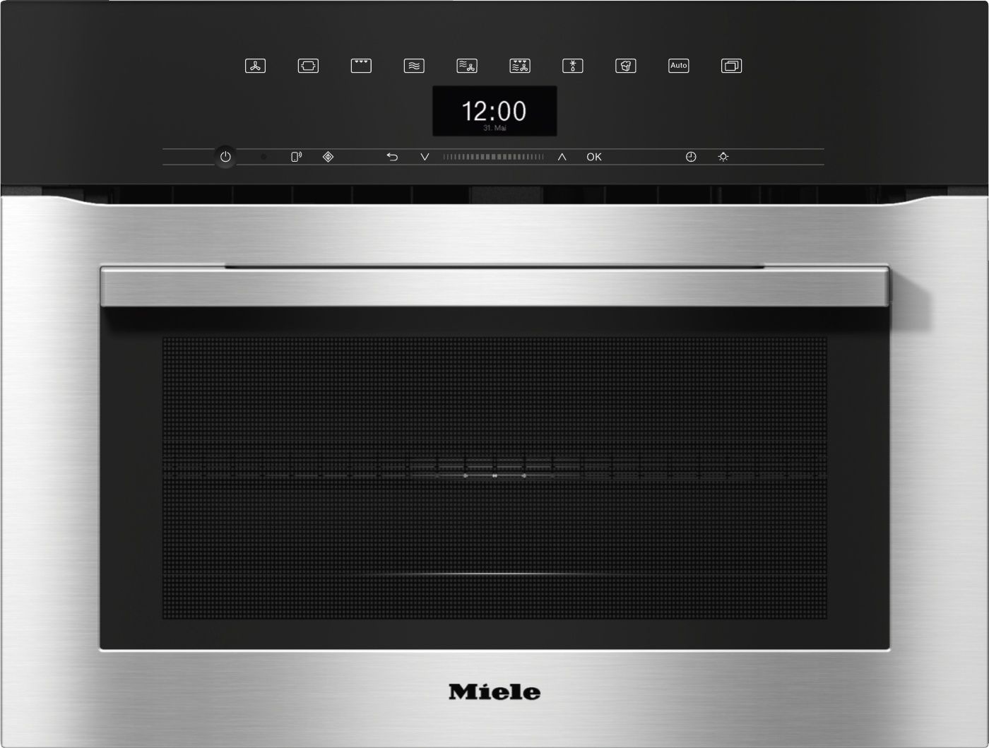 Miele H 7340 BM - Inbouw combimagnetron - RVS
