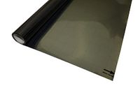 GARDINIA Statische spiegelfolie, privacybescherming en zonwering, UV-bescherming, 100% PVC, 45 x 150 cm, zwart