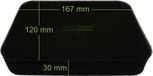 perfektGarten Honda Luchtfilter voor EB, EM, EMS 3000, 3500, 3800, 4000, 5000, 6000, 6500 / 17211899000