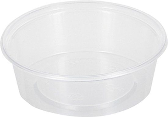 IEZZY disposables Sausbakje 50ml D 70.3mm PP Transparant