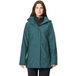 VAUDE Damen-Parka "Idris 3in1 IV" mit angeschnittener Kapuze, dark fjord green, Gr. 42
