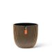 Capi Europe - Bloempot bol Groove 'made with' goud - 25x23 - Goud