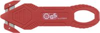 WEDO Veiligheidssnijder voor folie, rood