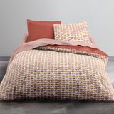 TODAY Dekbedovertrek MOONS 240x220 cm Microvezel Wit Rood Geel